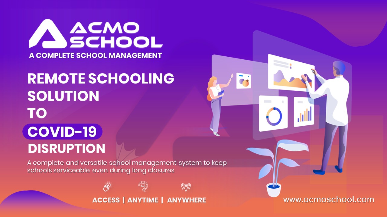 Acmoschool – A unified solution to education disruption caused by Novel Coronavirus (COVID-19)