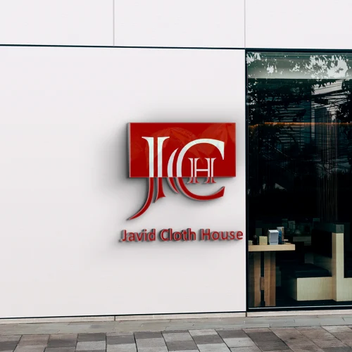 JCH 3D Logo Mockup by acmo network 3