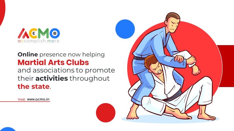 Online presence now helping martial arts clubs and associations to promote their activities throughout the state