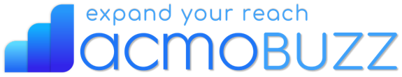 Acmobuzz-Blue HeaderLogo by Acmo Network