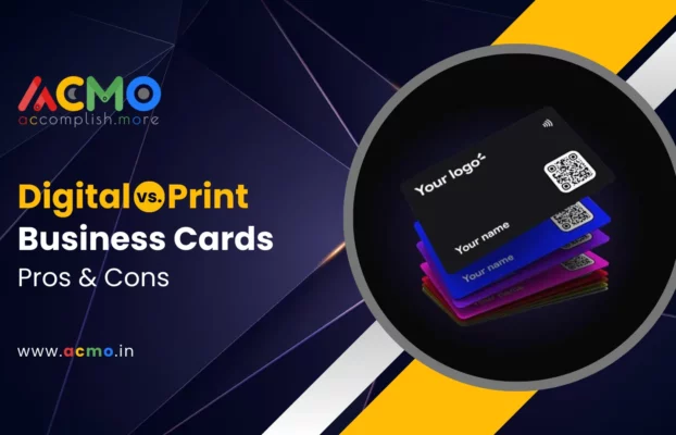 Digital vs. Print Business Cards: Pros and Cons
