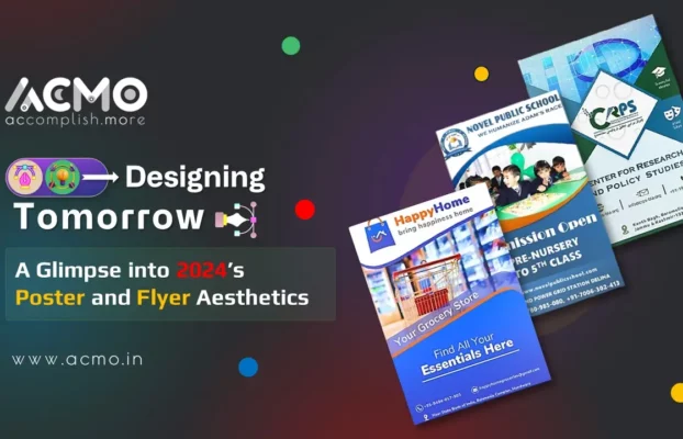 Poster and Flyer Design Trends in 2024