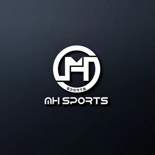 MH sports Logo Mockup with black bg by acmo network 3
