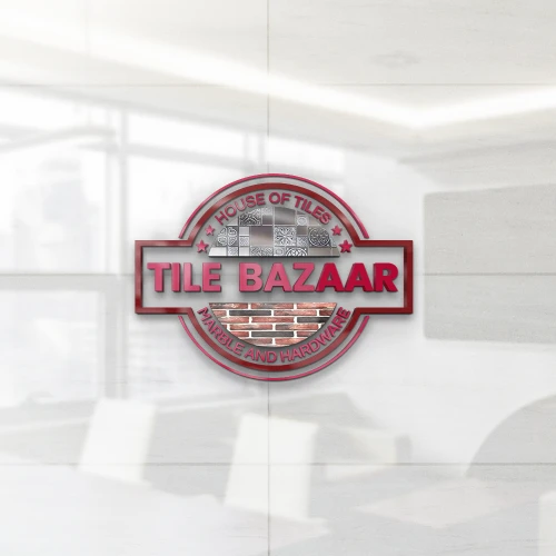 Tile Bazar 3D Logo With white BG by acmonetwork 1